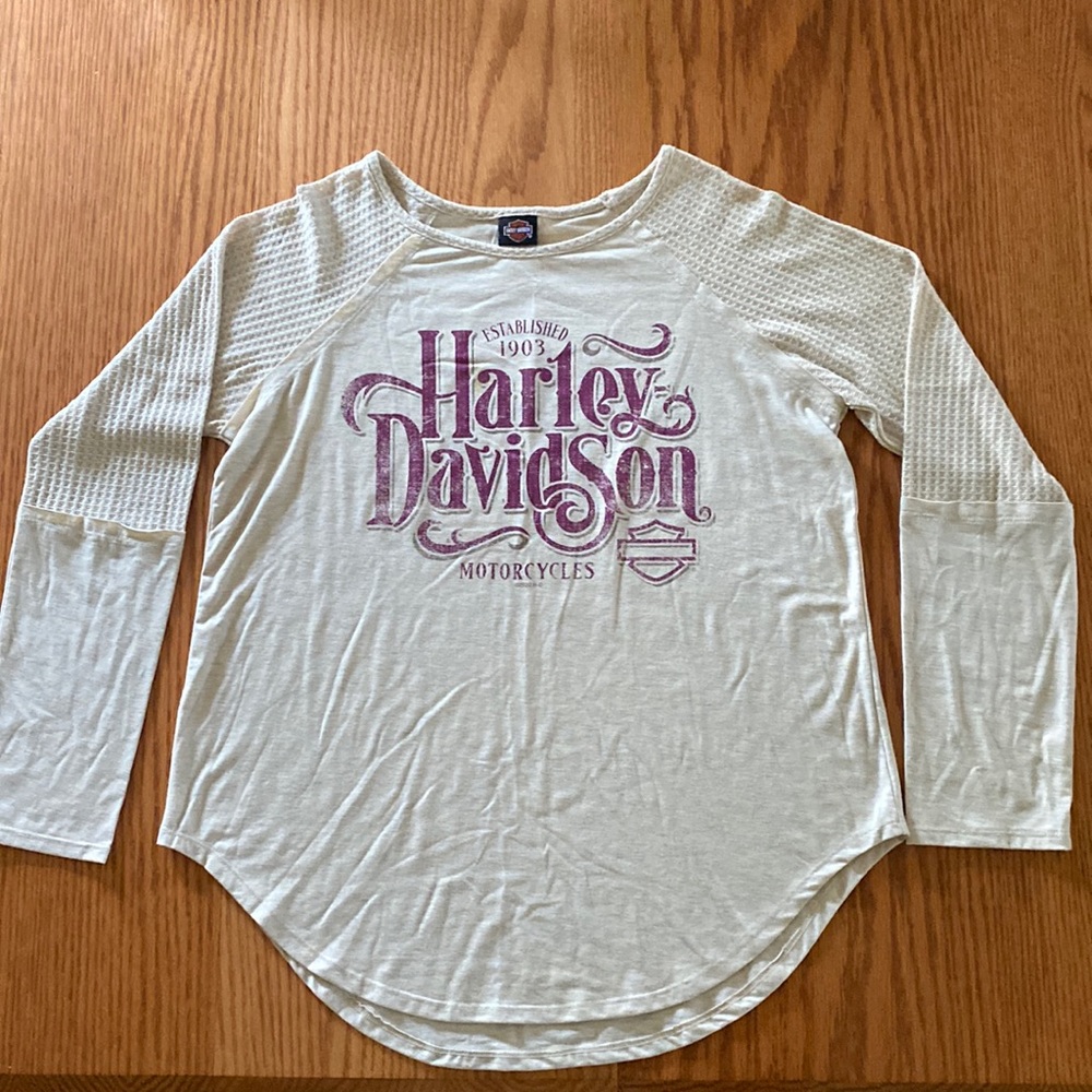 Harley Davidson sz XL long sleeve top